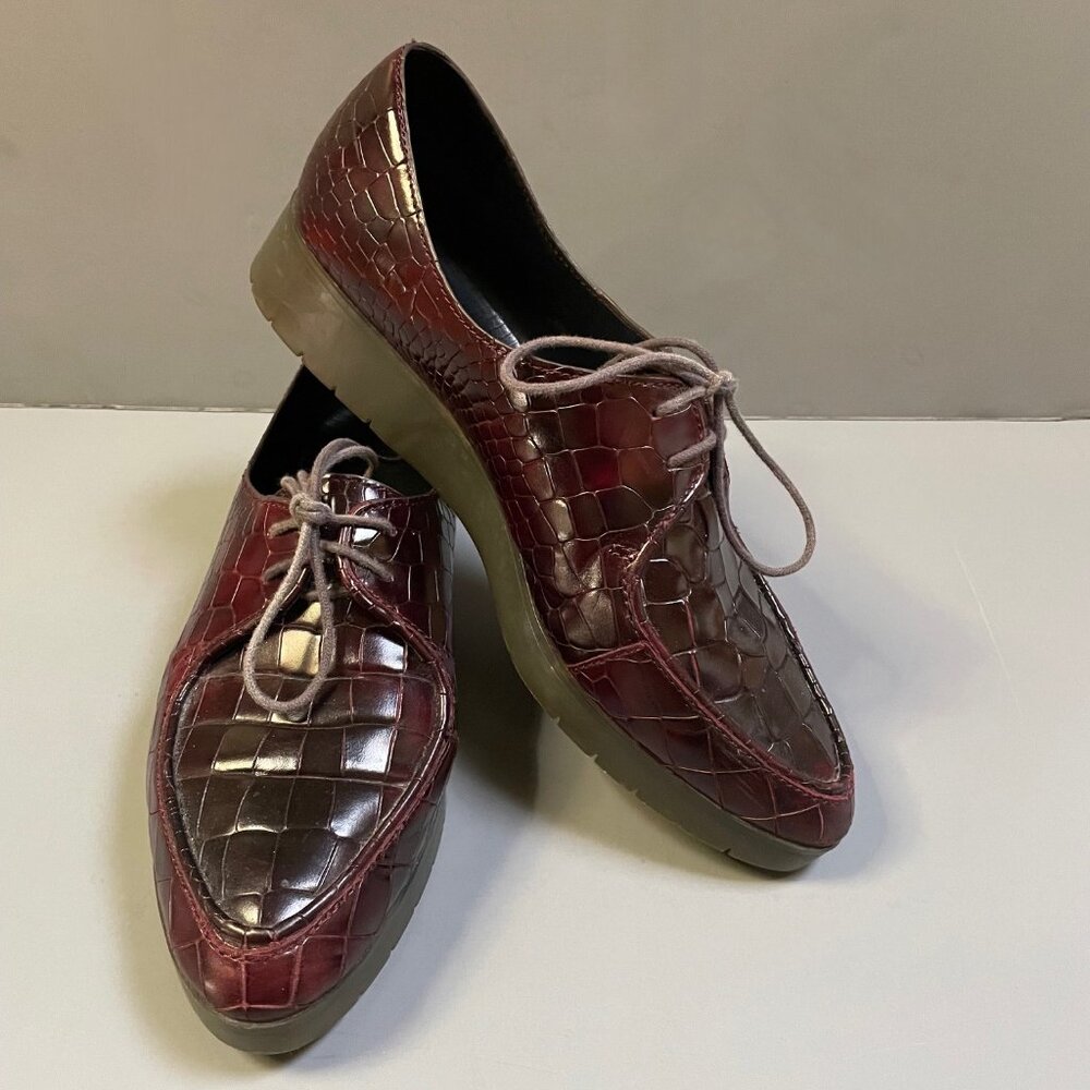 Theory Glenrock Leather Oxford Shoes - Picture 5 of 14
